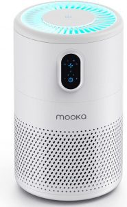 Showing the Mooka best air cleaner for cats