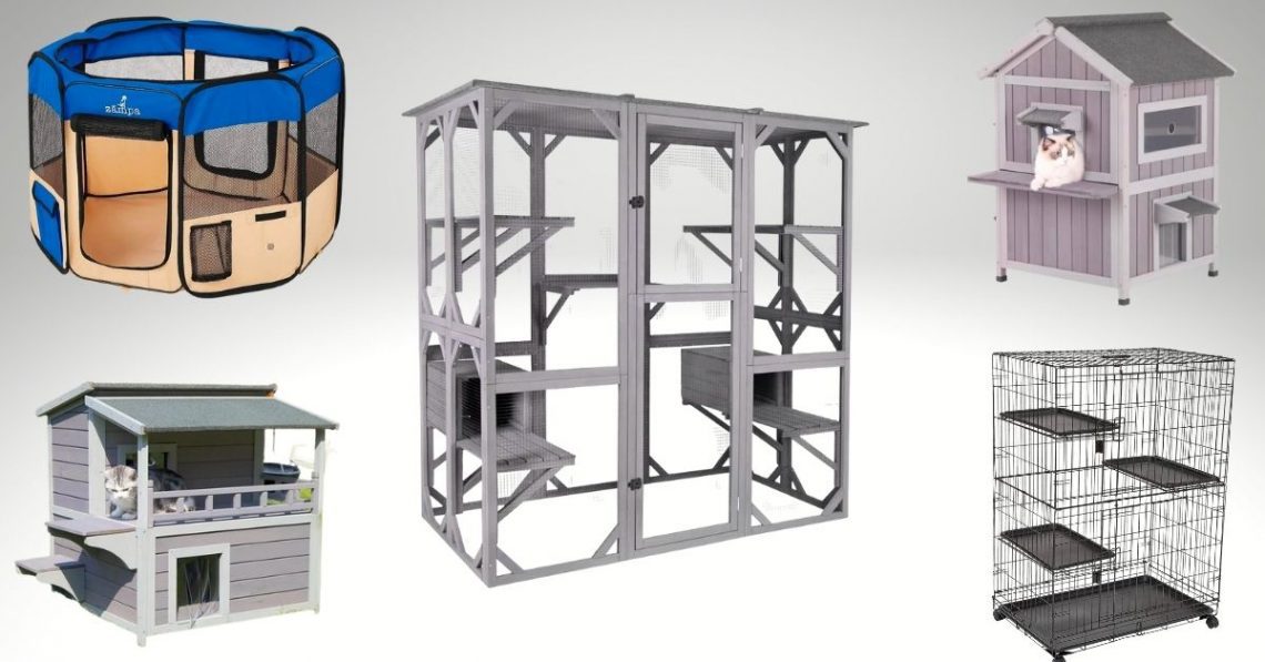 Some of the cat playpens from the list