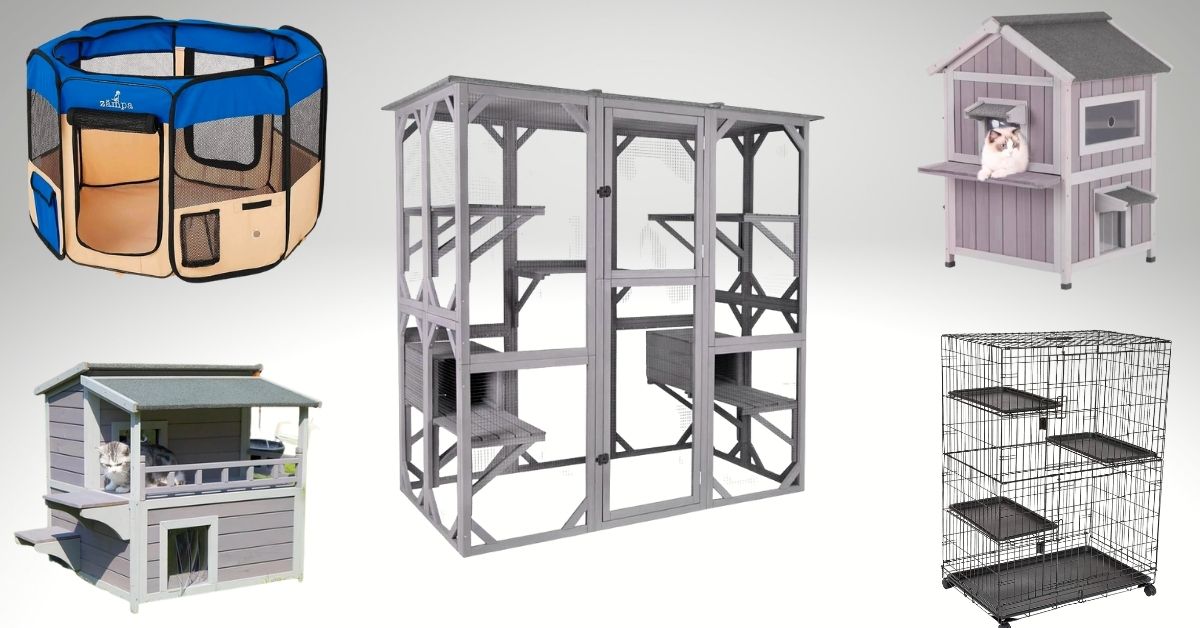 Some of the cat playpens from the list