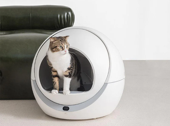 Petree Automatic Self Cleaning Cat Litter Box