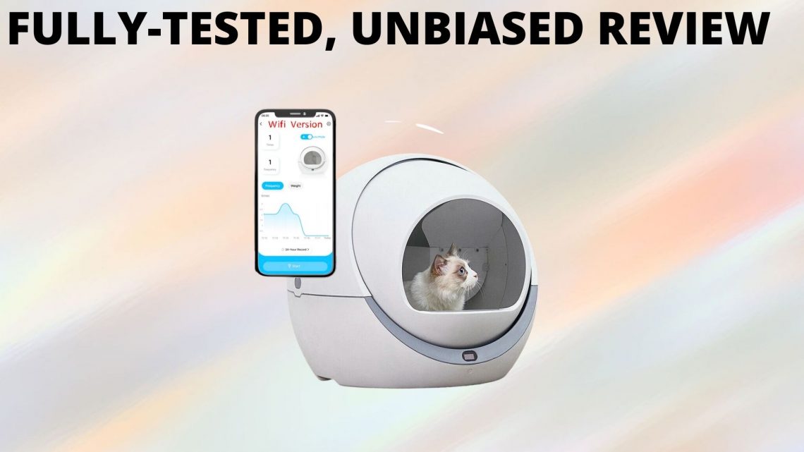 petree self cleaning cat litter box review featured image