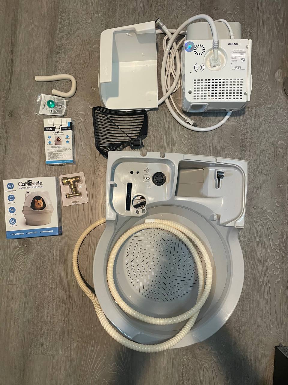 Starting installation of CatGenie A.I.
