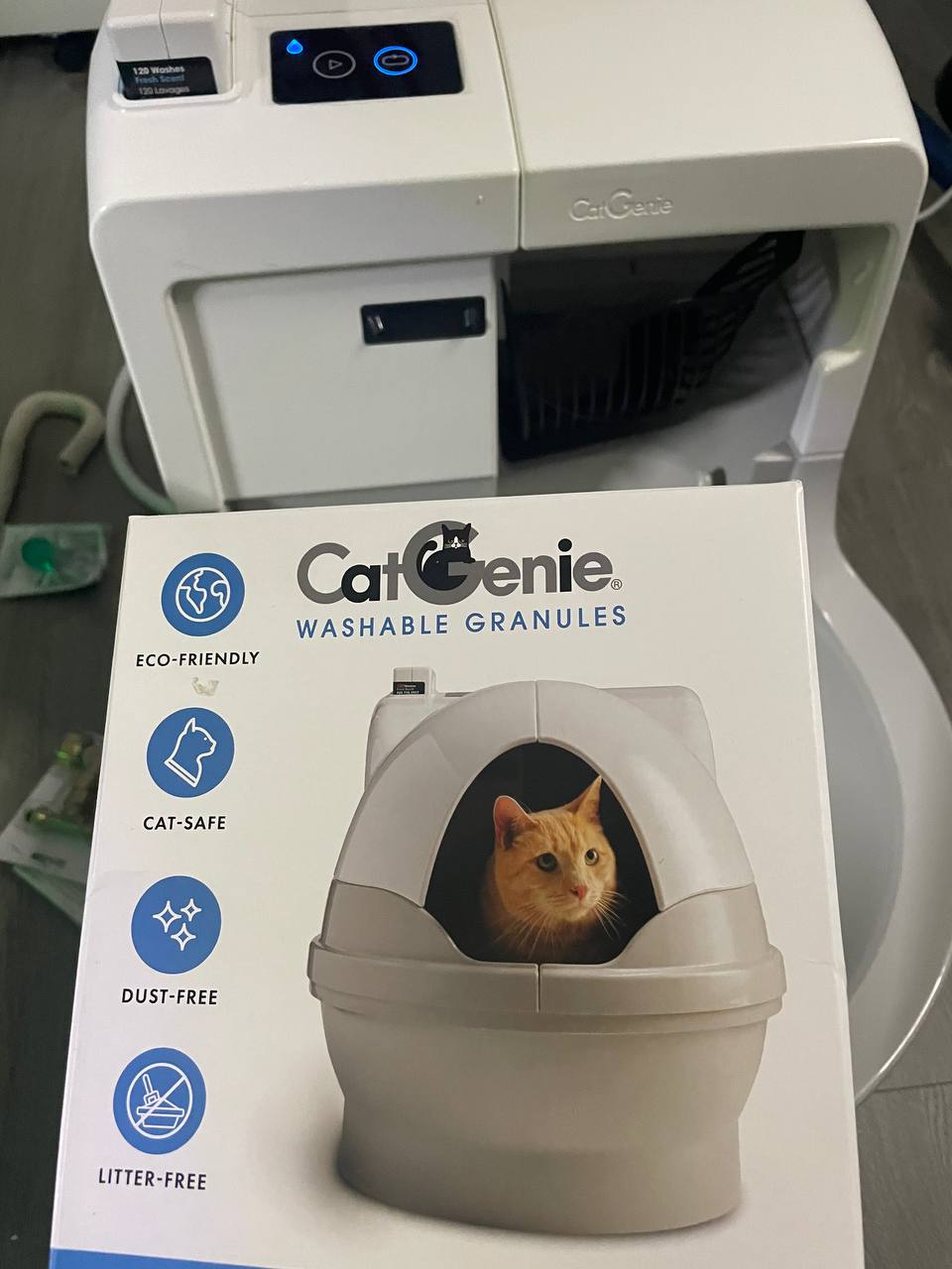 CatGenie A.I. Washable granules