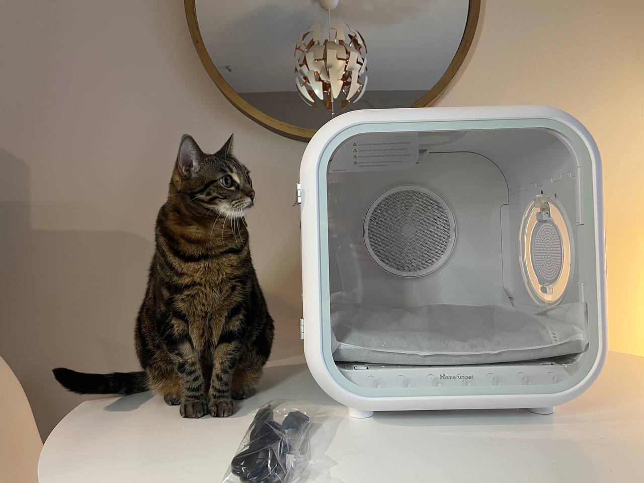 Sleek design of Drybo Plus Pet Dryer panel