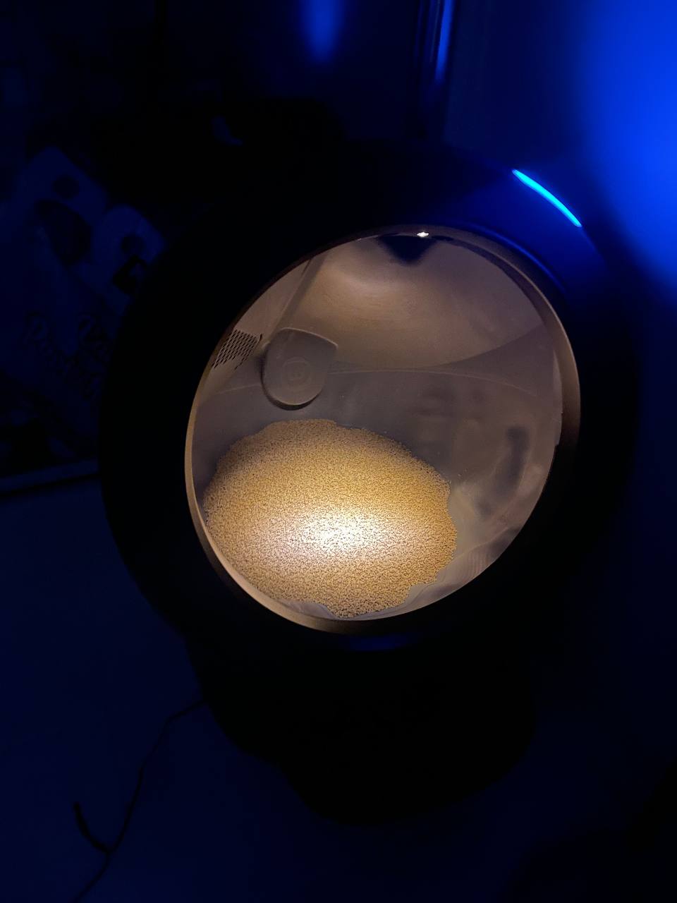Photo of Litter Robot 4 when it's dark