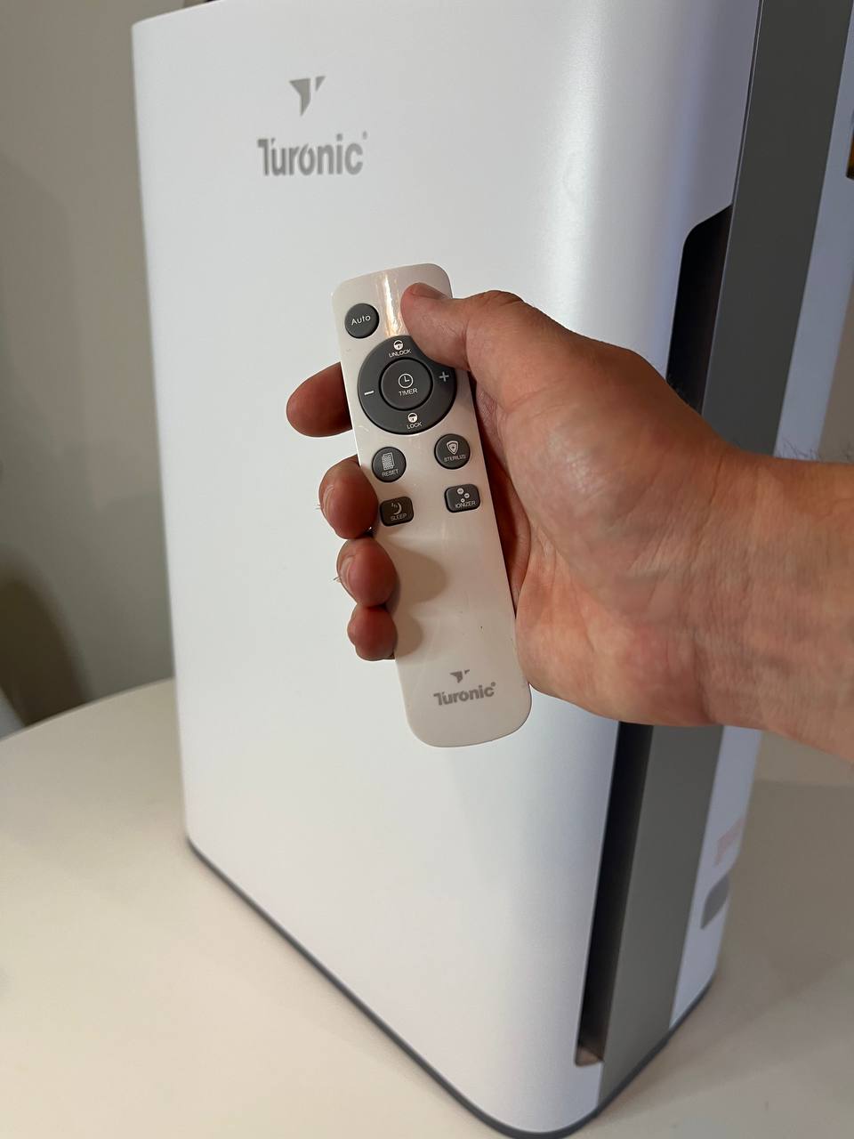 Testing the remote control