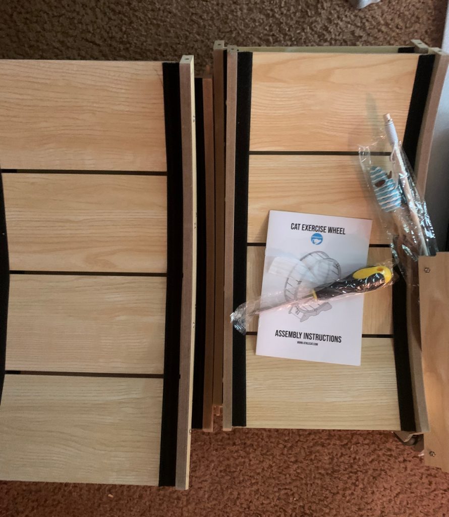 Athlecat Cat Exercise Wheel parts