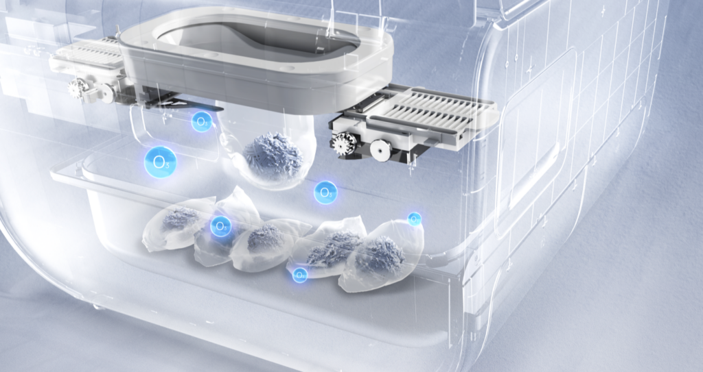 3i's Intelligent Auto-Pack and Odor removal System