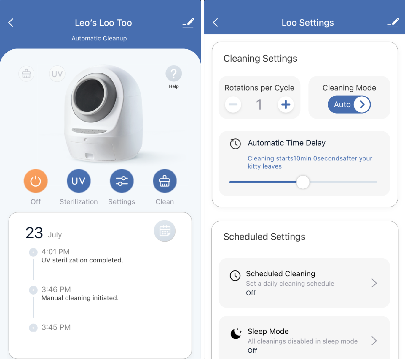 Leo's Loo App Screenshots
