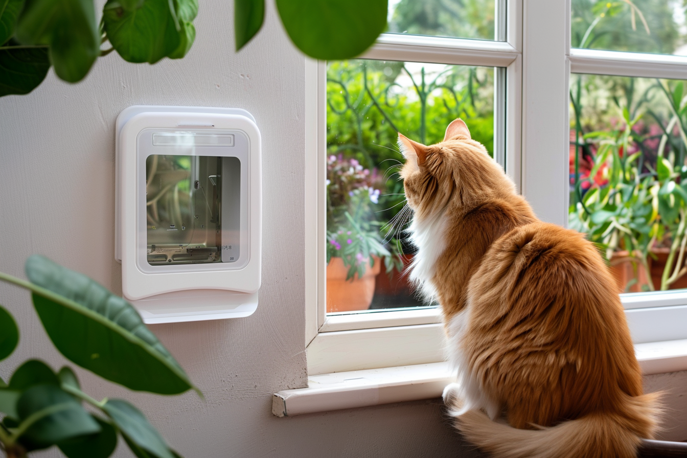 smart cat door cat flap